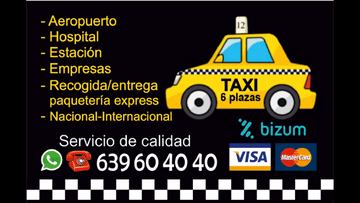 Taxi Alzira Juanma Peña nuestra empresa